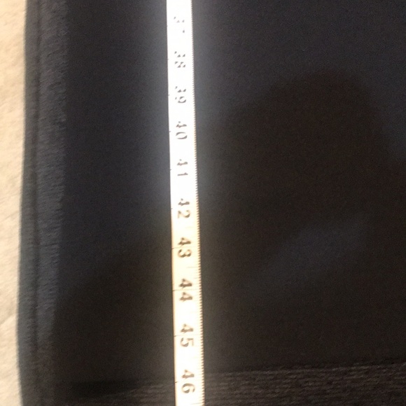 Maggy London Black Sheath Ankle Length Dress w/White Floral Embroidery-Size 10 - Picture 11 of 11